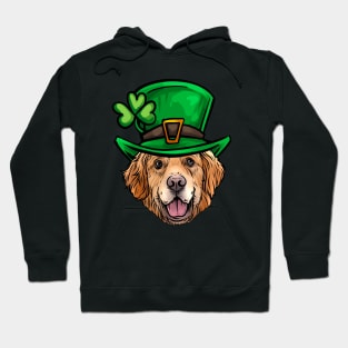 St Patricks Day Golden Retriever Hoodie